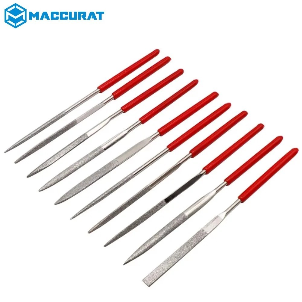 Lima de madera Lima de raspado Talladores de raspado pulido joyeria 3x140mm 10pc