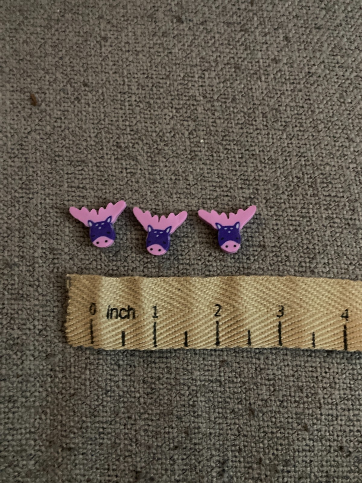 Classroom Mini Erasers 150 Count Moose Shapes (#10)