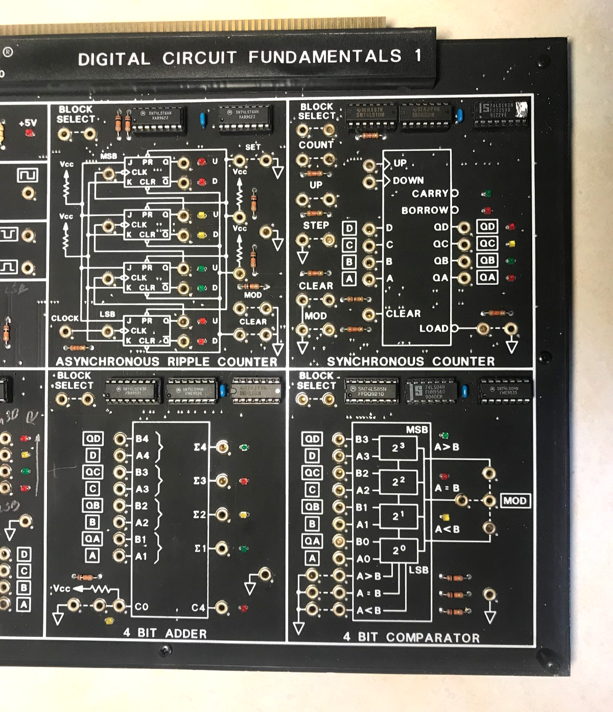 LAB-VOLT Digital Circuit Fundamentals 1 Device Board 91015-20