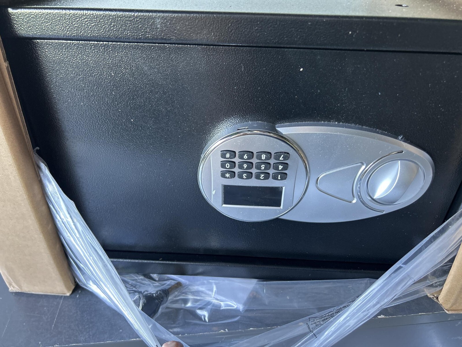 Amazon Basics Steel Security Safe with Programmable, OPEN BOX