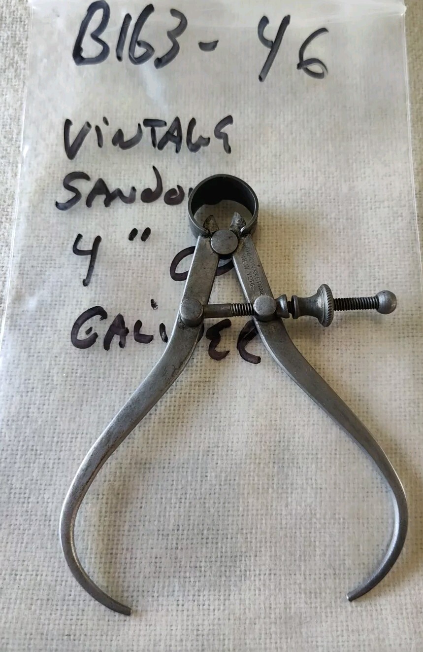 VINTAGE SANDOW 4" O.D. CALIPER