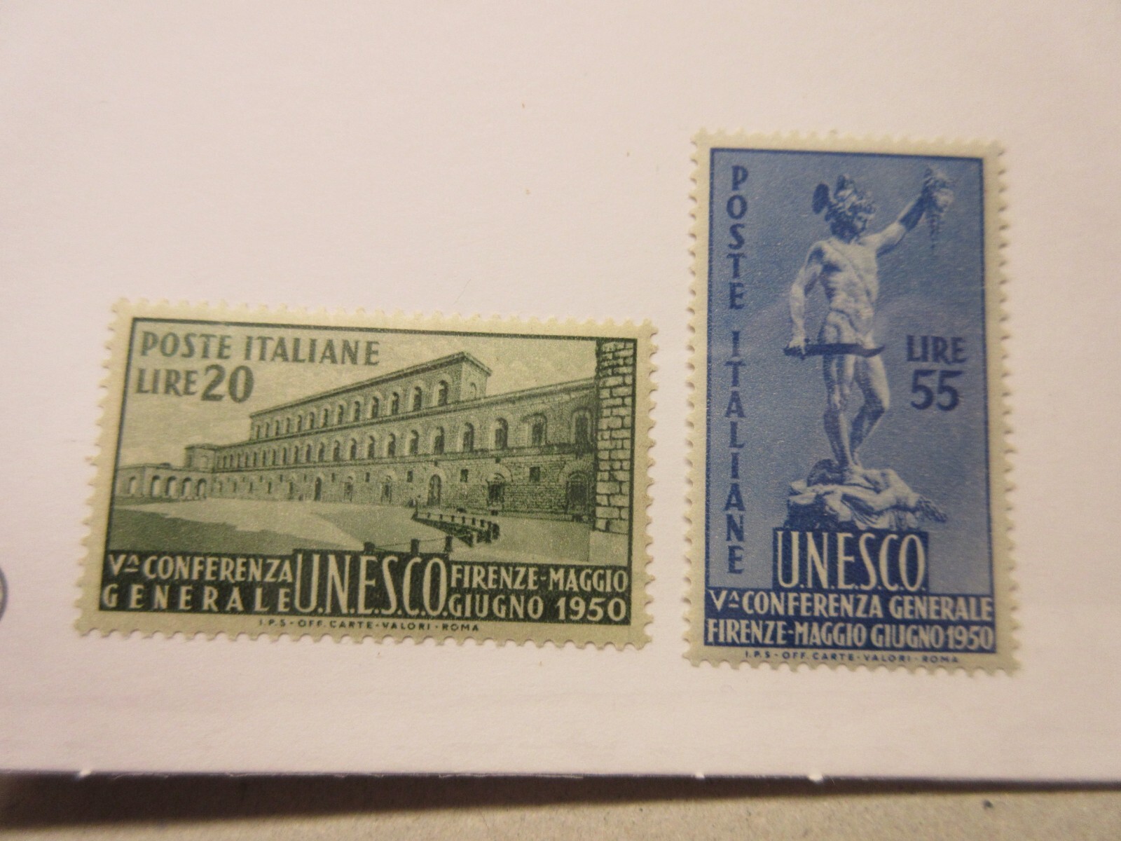 ITALY Scott 533-534, MINT LIGHTLY HINGED Lot14, Cat $32
