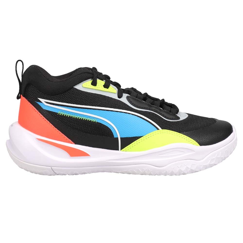 PUMA Playmaker Pro Basketball  Youth Boys Black Sneakers Athletic Shoes 37757304