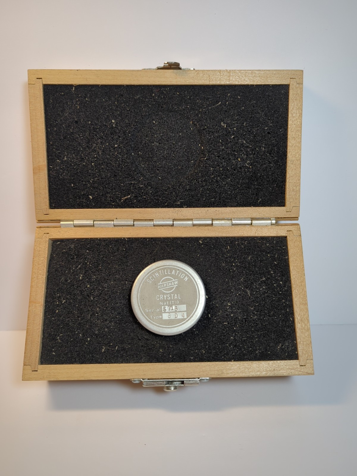 NaI(Tl) 40*40 m (1.6"*1.6") Scintillation Crystal for Gamma Spectroscopy in Box