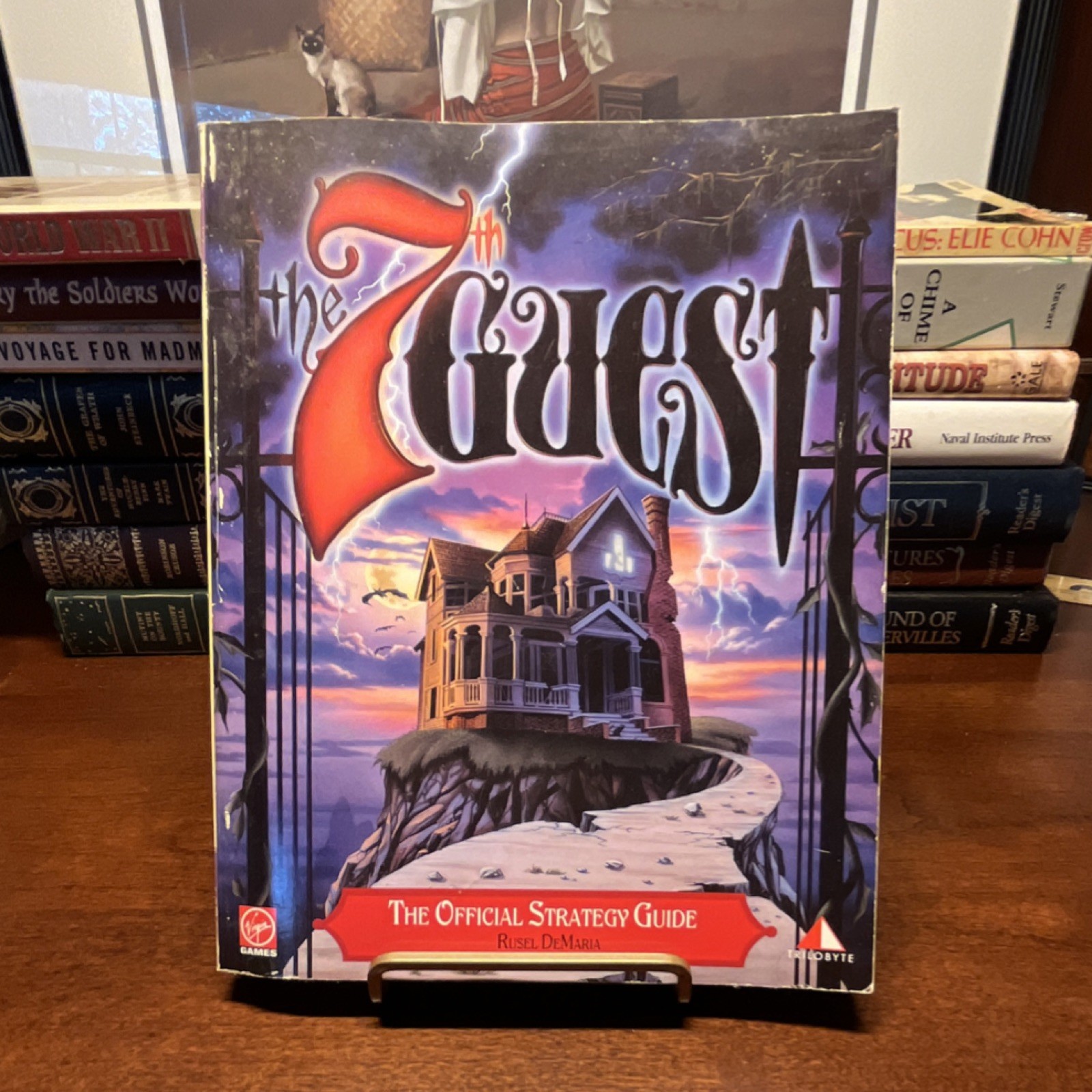 The 7th Guest Official Strategy Guide by Rusel DeMaria (Paperback, 1993)