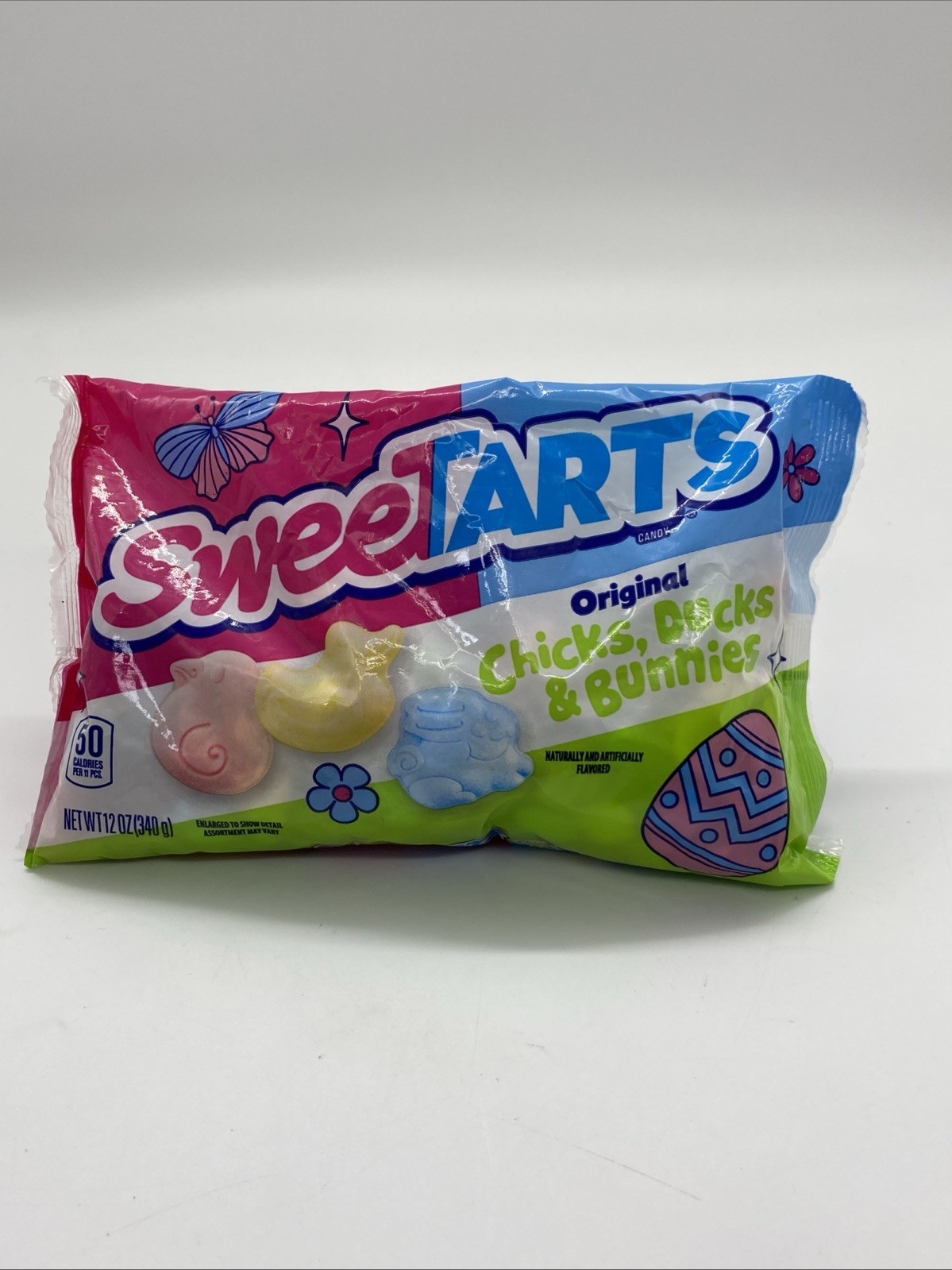 Sweetarts Chicks Ducks Bunnies Easter Sweet Sour Candy 12oz Bag BB 12/08/26