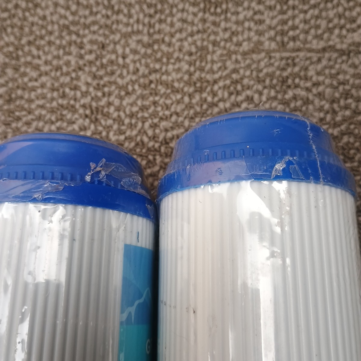 Granular Activated Carbon Filter 9.875 inch x 2.5 inch 2 Pack (READ description)