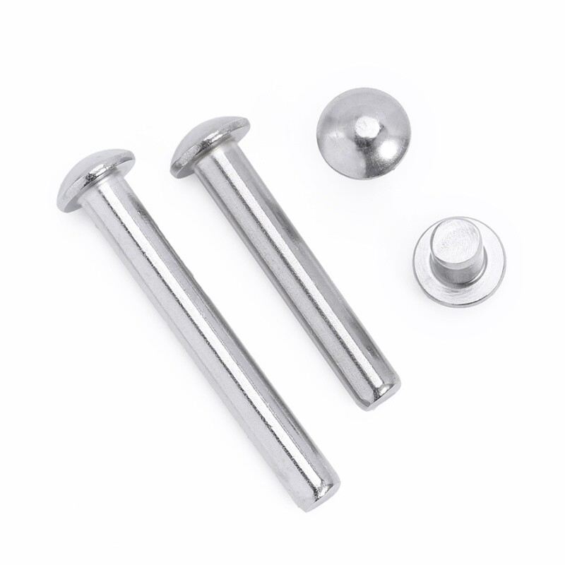 Solid Button Round Head Rivets Dome Rivet A2 Stainless Steel M2 M2.5M3 M4 M5M6M8