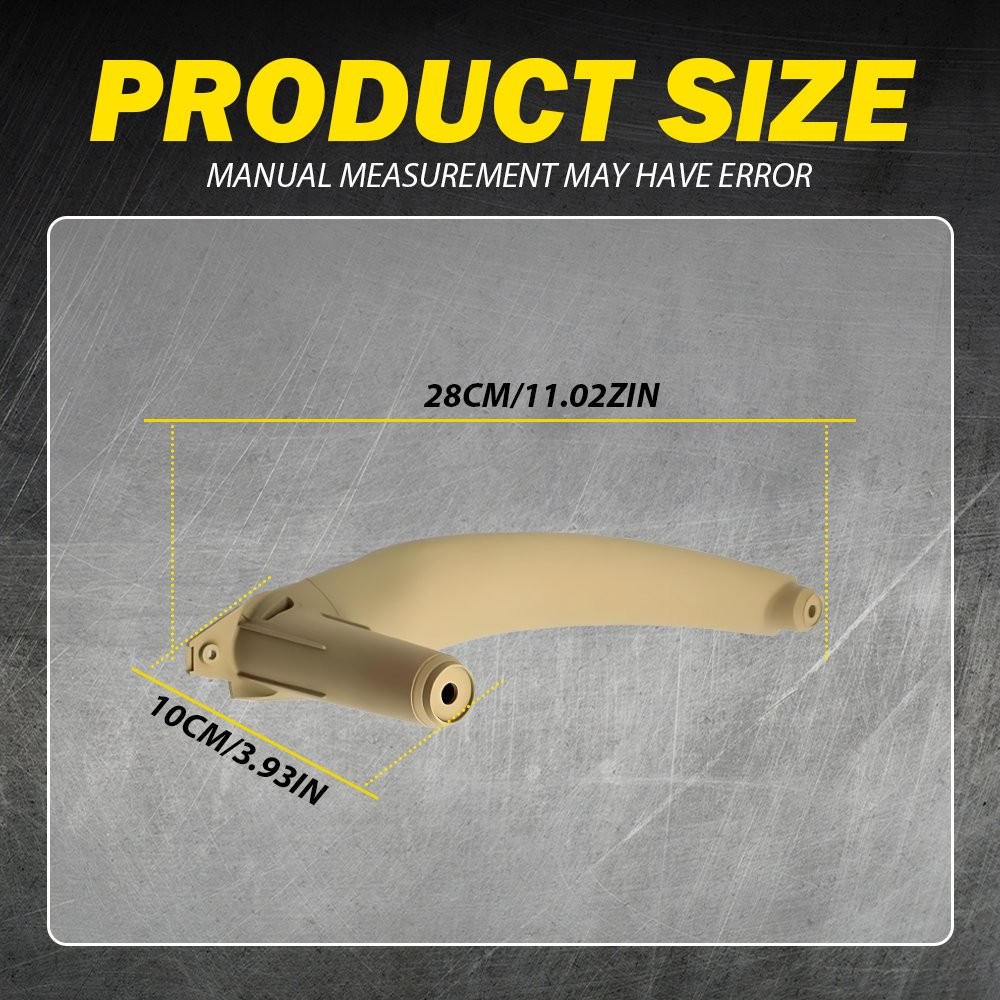 Interior Door Handle Panel Pull Cover Beige For BMW X5 X6 E70 E71 2008-14 3-30X