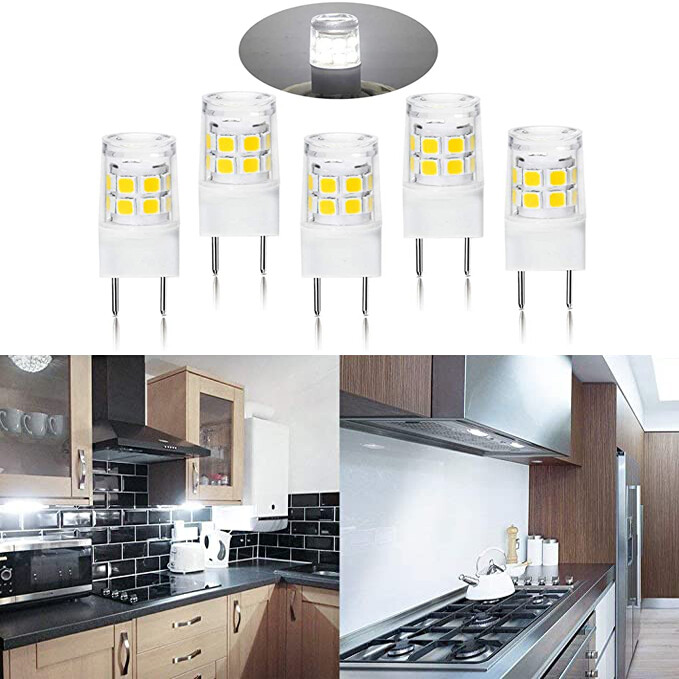 G8 Base Halogen LED Replacement Bulb for Under-Cabinet Accent Desk Lamp Lighting