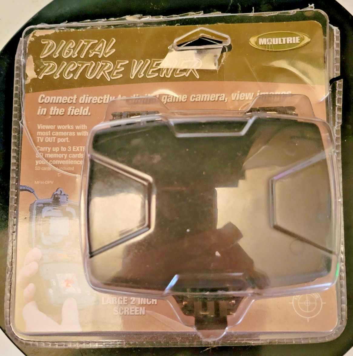 MOULTRIE DIGITAL PICTURE VIEWER  DPV DEER CAMERA Open Package SD card Viewer