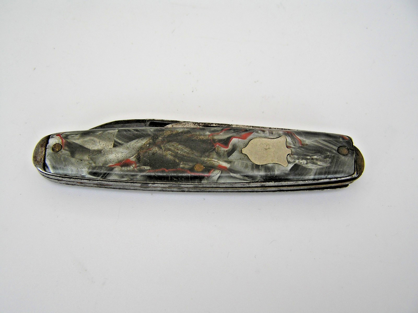 Vintage Cornwall Knife Co. pocket knife NY antique swirl 1930's? HARD TO FIND!