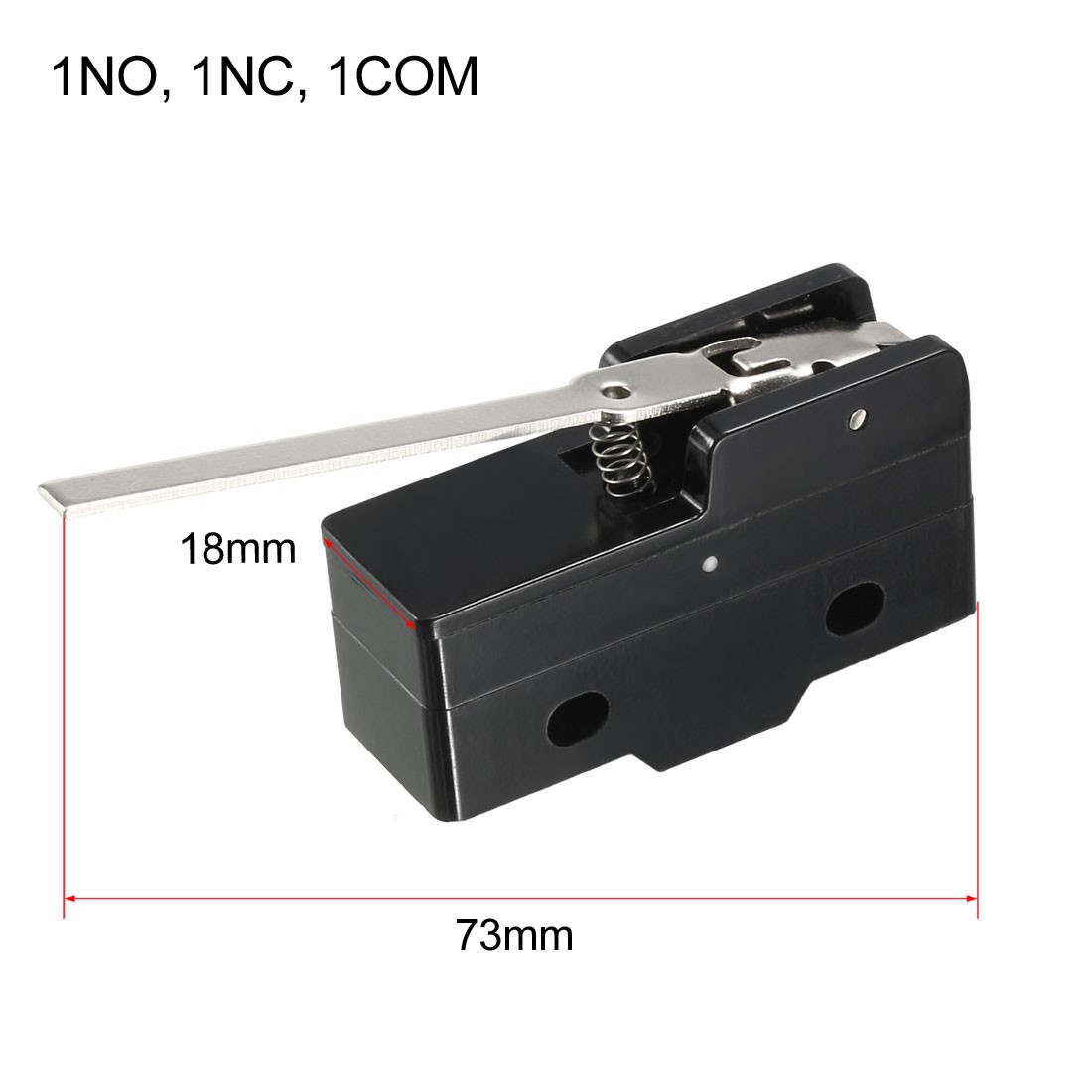 Z-15GW-B Long Hinge Lever Type Miniature Micro Switch 1NO + 1NC