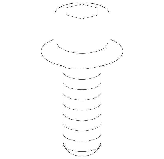 Genuine BMW Thermostat Bolt 07-12-9-905-003