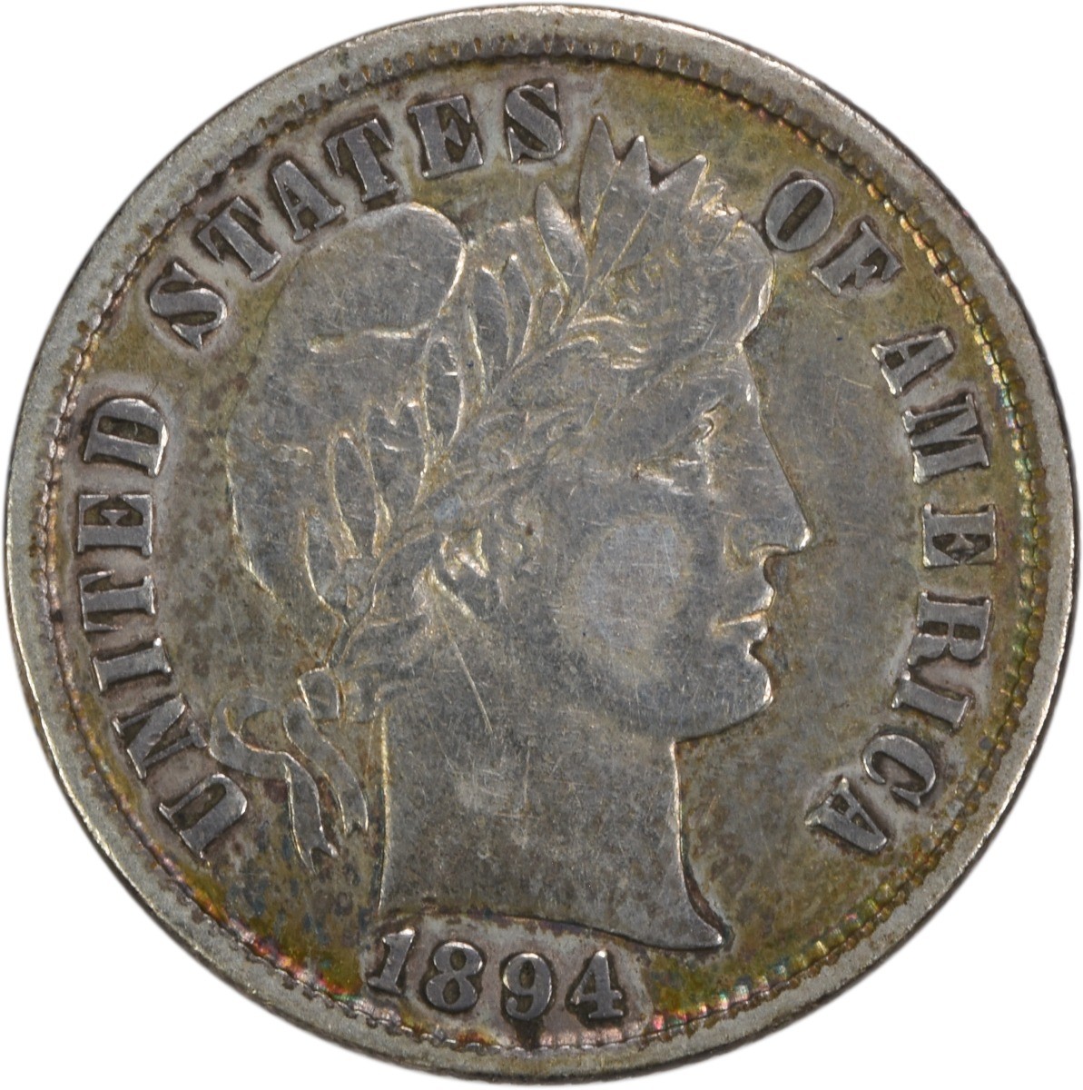 1894 Barber Silver Dime EF Uncertified #1159