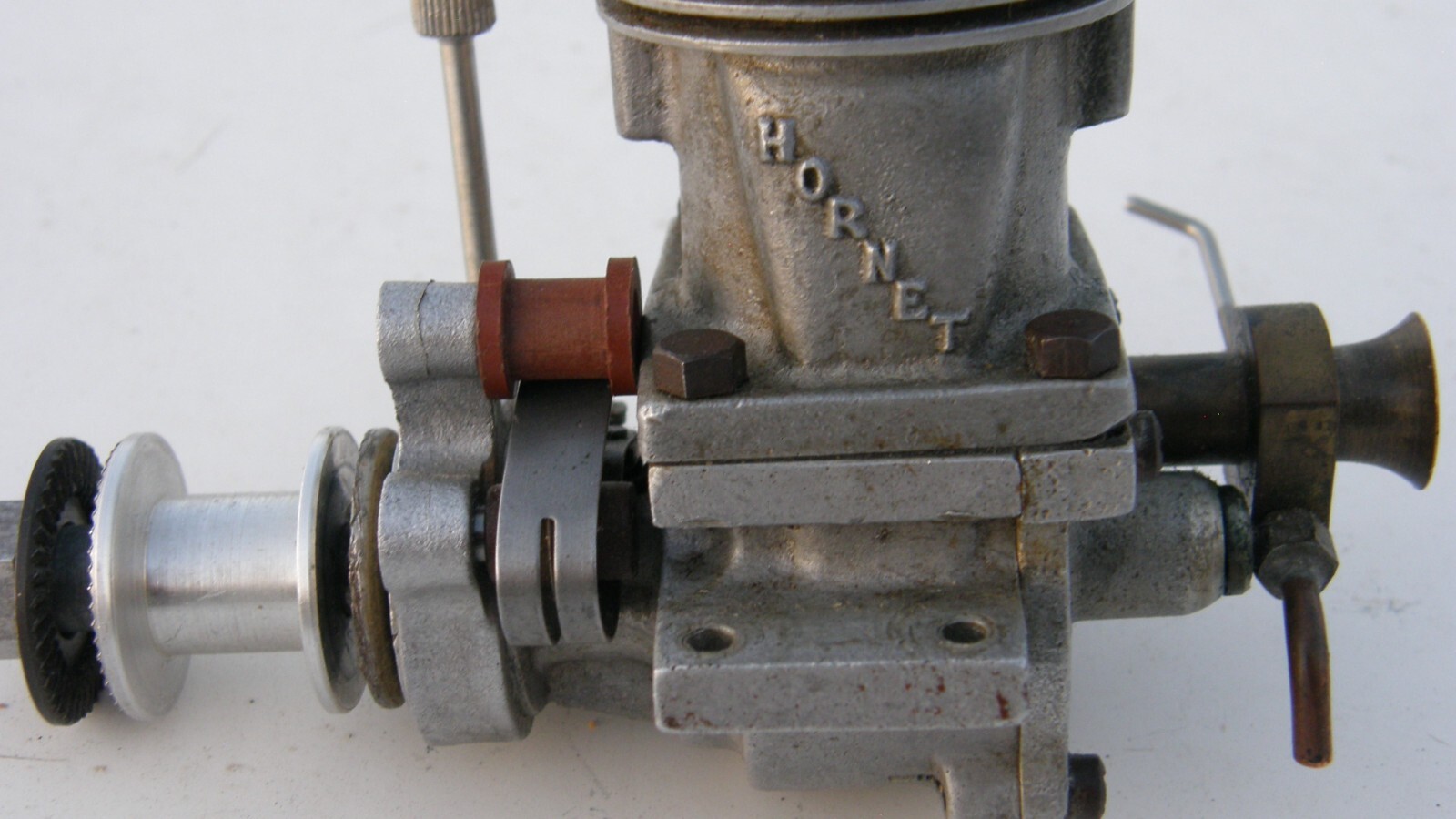 Hornet 60 Model Airplane Engine w/ Excellent Compression & Dual Ringed Piston