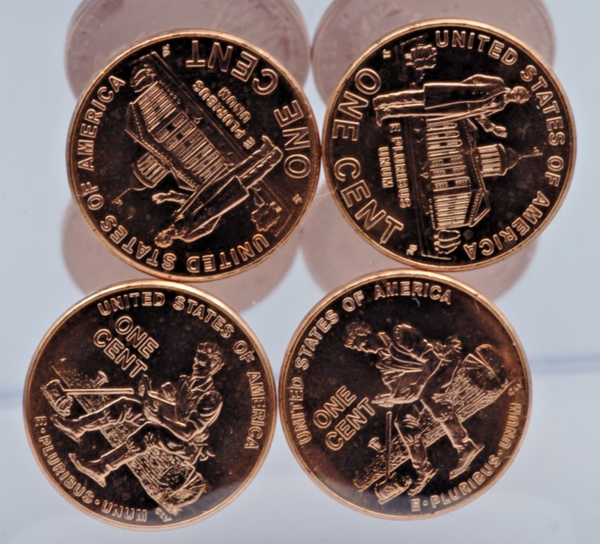 2009 Denver and Philadelphia Complete 8 Coin Lincoln Penny Set Uncirculated
