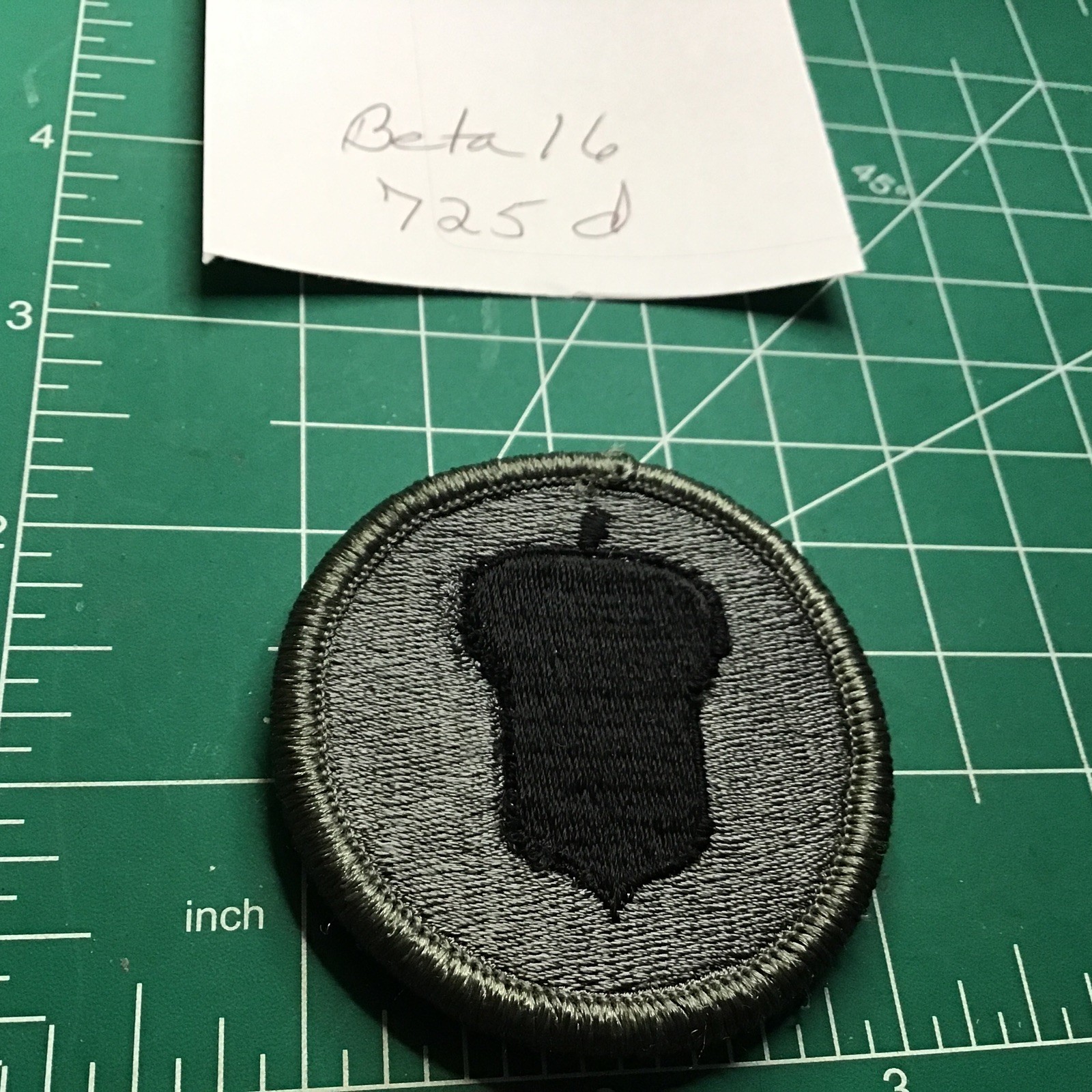 MILITARY PATCH US ARMY HOOK & LOOP BACK ACU DIGITAL 87TH INFANTRY DIVISION