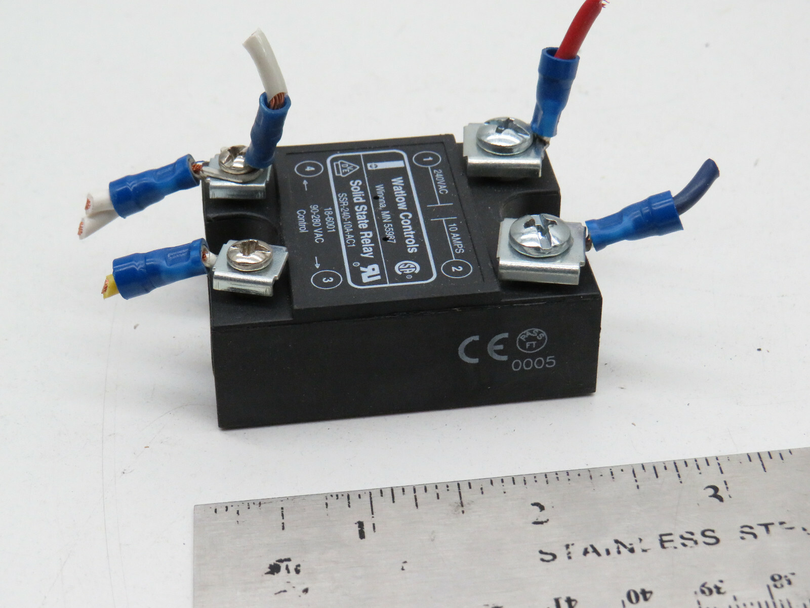 Watlow Controls SSR-240-10A-AC1 Solid State Relay 90-280VAC 10A