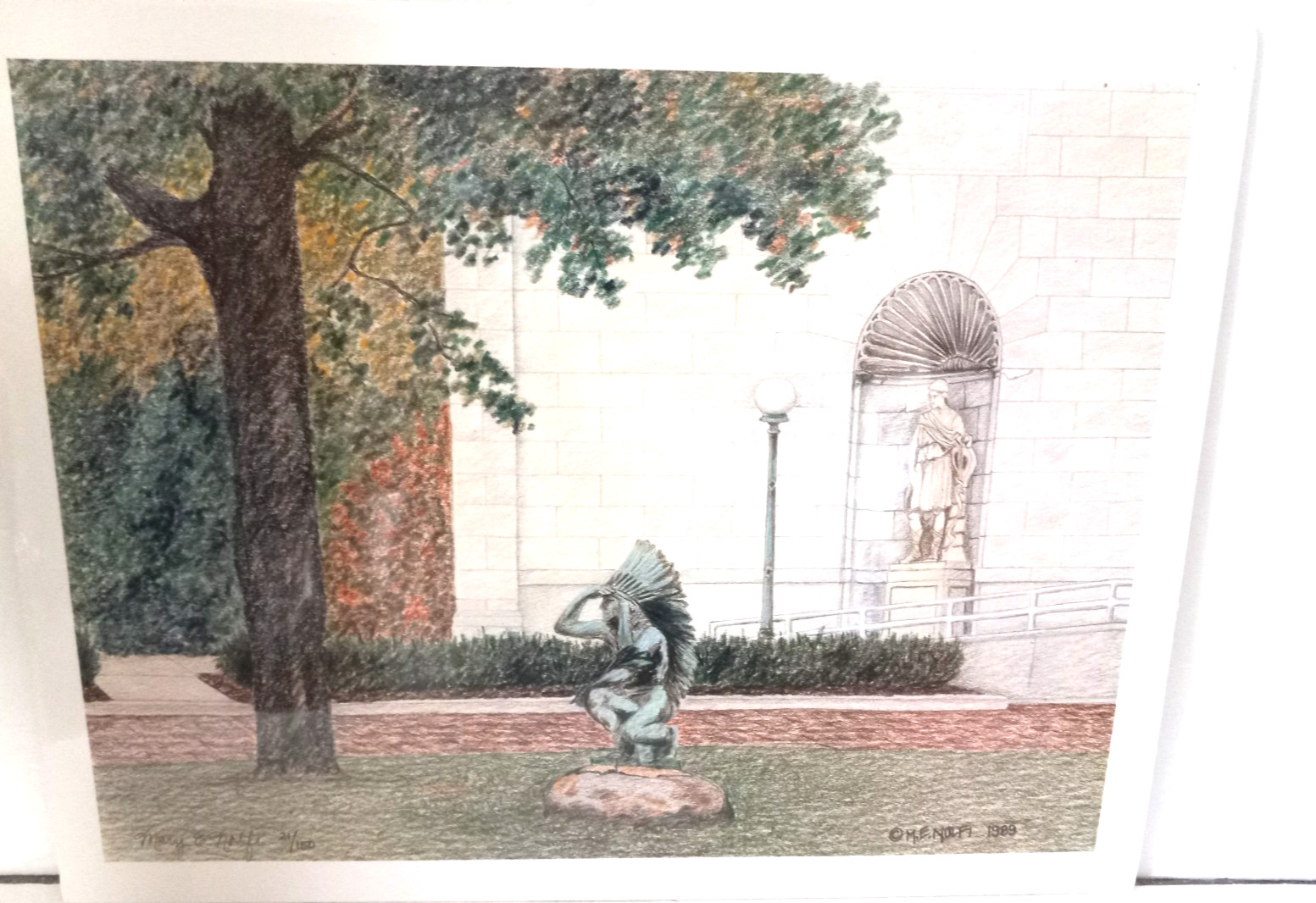 M.E. Nolfi " Butler Institute of American Art" Circa 1918 Wick Ave Youngstown O