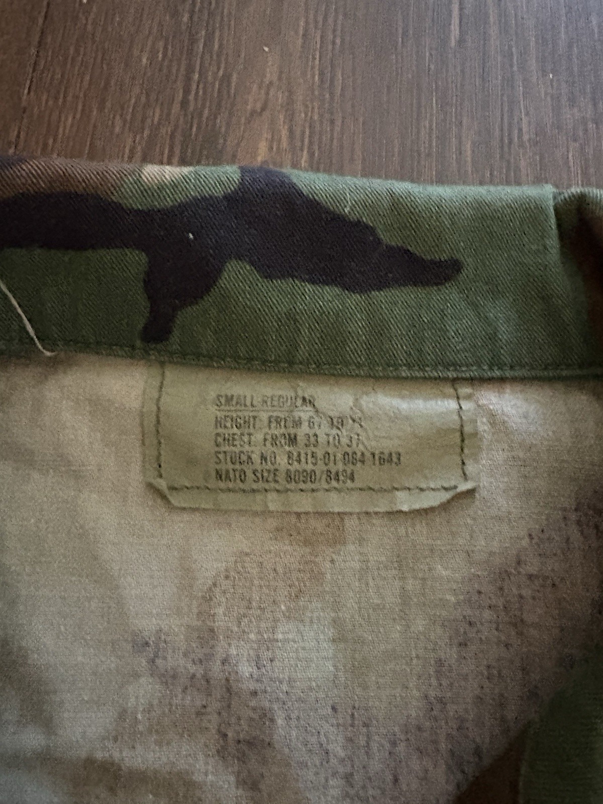 Grateful Dead Limited Edition Camo Army Jacket Used Nice Skull Logo Full Art