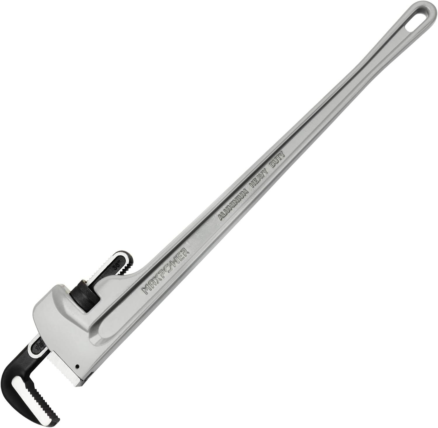 36-Inch Pipe Wrench, Heavy Duty Straight Pipe Wrench Aluminum Plumber Wrench