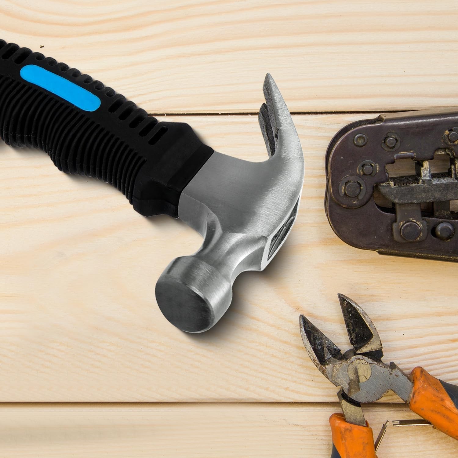 Claw Hammer Small Hammer 8oz Camping Hammer Comfortable Hammers Tools Stubby