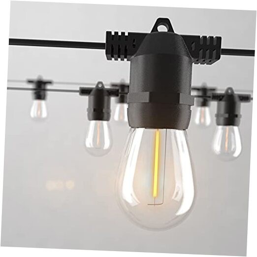 (27FT*4) LED Outdoor String Light Waterproof Terrace Light, S14 108FT
