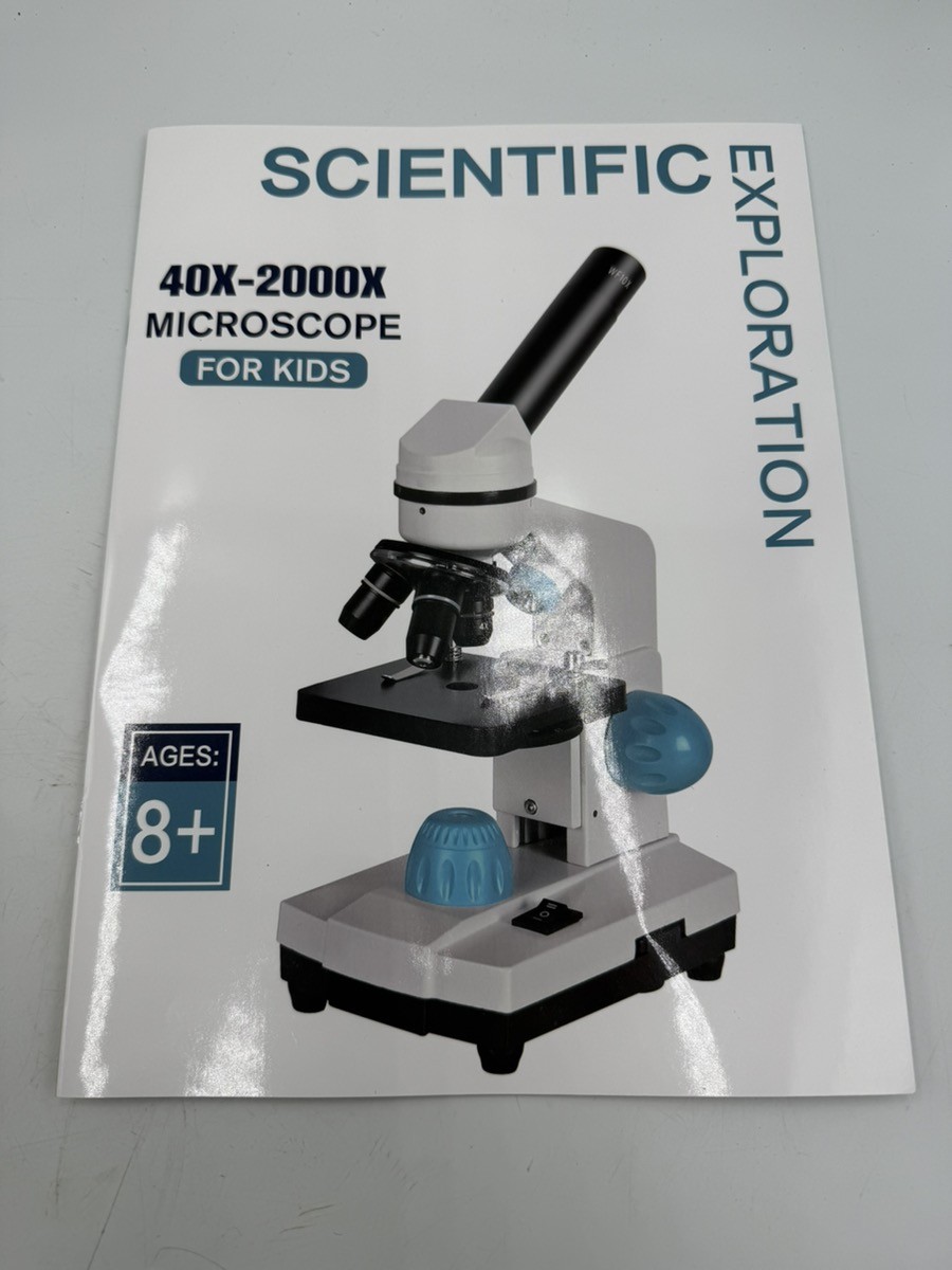 SCIENTIFIC EXPLORATION 40X-2000X MICROSCOPE FOR KIDS (CP2013905)