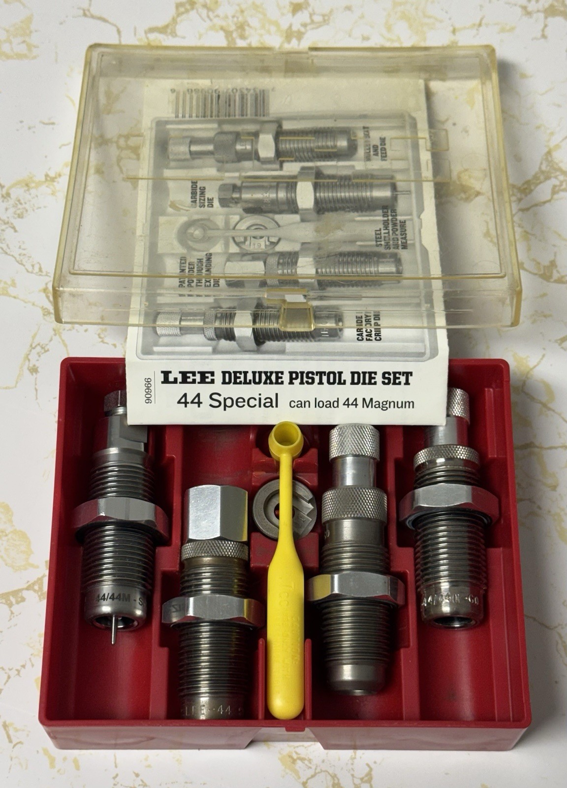 Lee Precision 90966 44 SPL 44 MAG Four Die Carbide Reloading Set