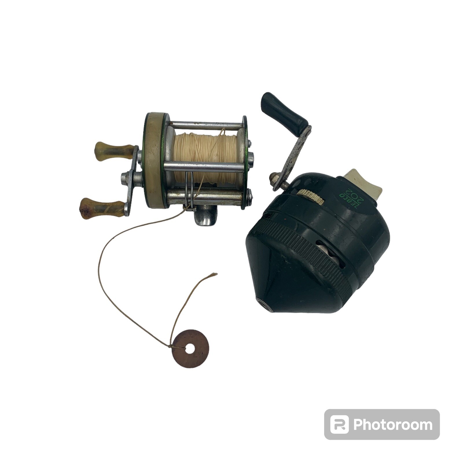 Vintage Fishing Reels Lot Of Two Fly And Zebco