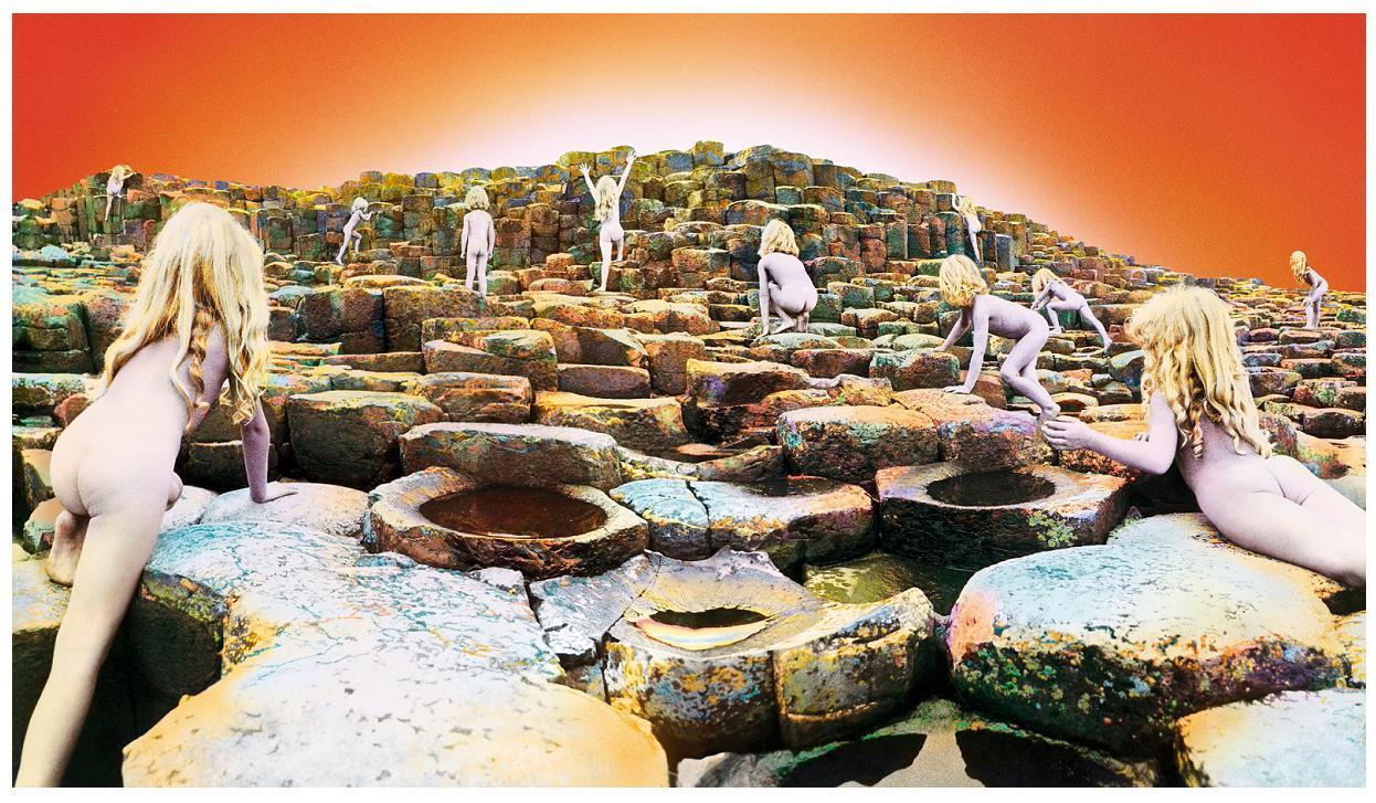 Album Covers # 19 - 8 x 10 T-Shirt Iron On Transfer Led Zeppelin Houses of Holy
