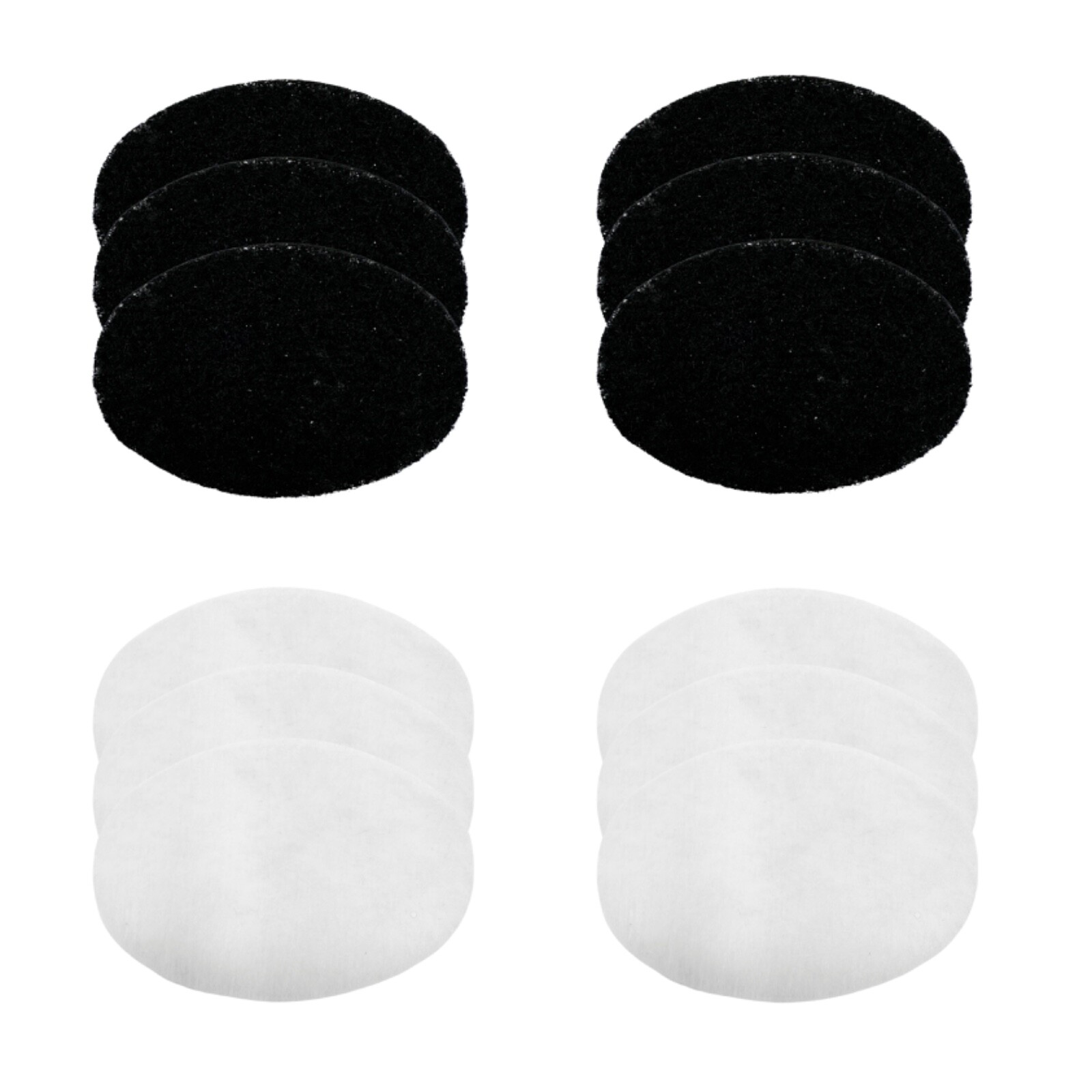 Charcoala Vapor Air Fryer Filters for OVENTE 2 Liter Deep Fryer FDM2201BR, 6 PK