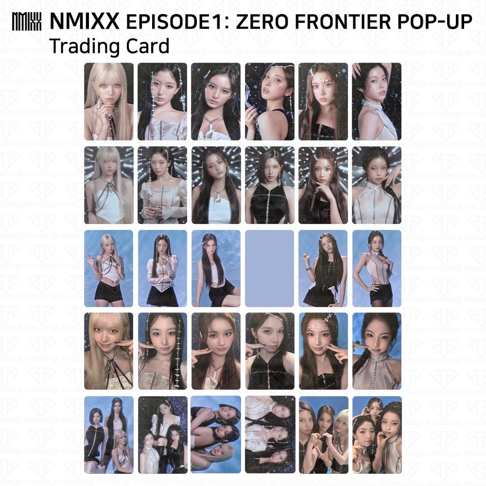 NMIXX EPISODE 1 ZERO FRONTIER POP-UP STORE Official Random Trading Card KPOP