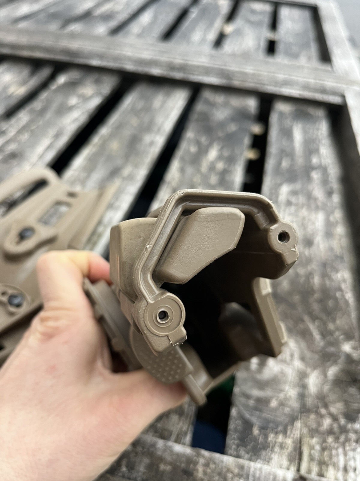 RADAR 1957 Glock 17 Level 3 Holster + Radar S-Loop Belt Platform