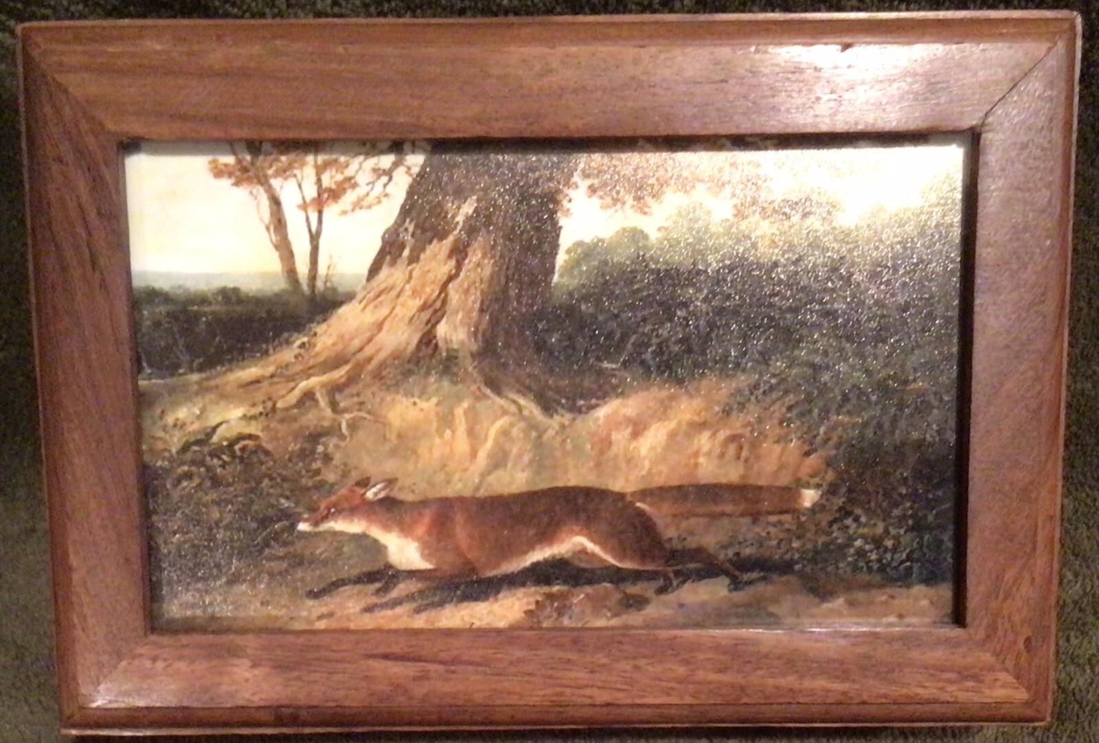 Fox Wooden Dresser Box