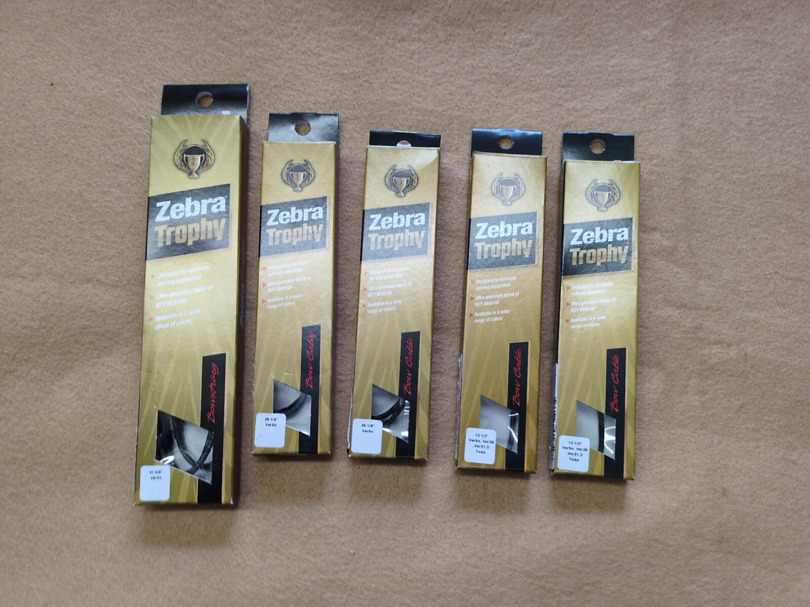 Zebra Trophy String/Cable/Yoke Set