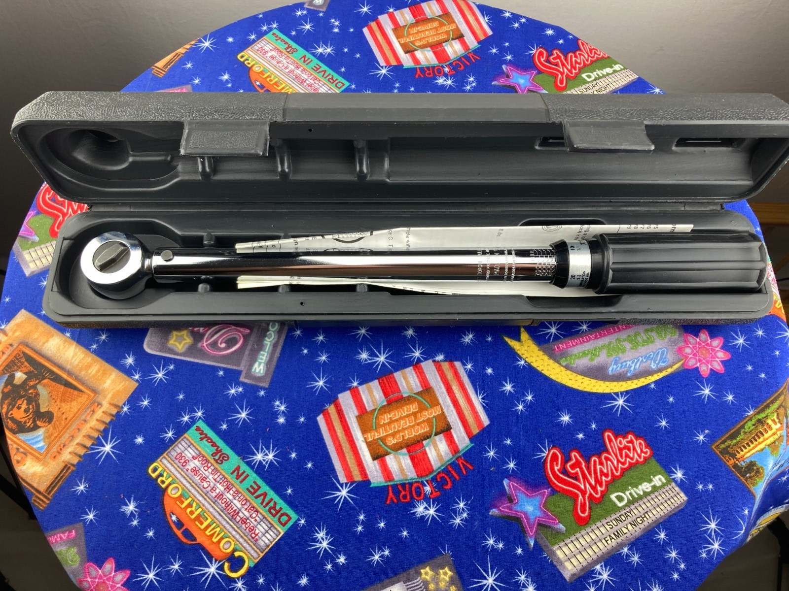 OTC Accutorq 7375 3/8" Drive Clicker Torque Wrench Ratchet 100-750 In Lb + Case