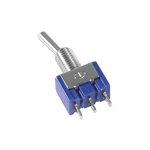Aediko 20 Piezas Micro Interruptor De Palanca 3 Pines Spdt Tactil 2 Posicione...