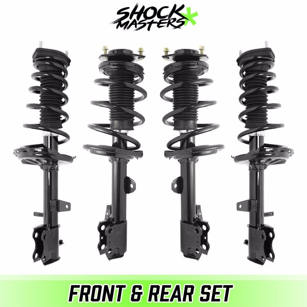 Front & Rear Quick Complete Struts & Springs Kit for 2013-2014 Toyota Venza AWD