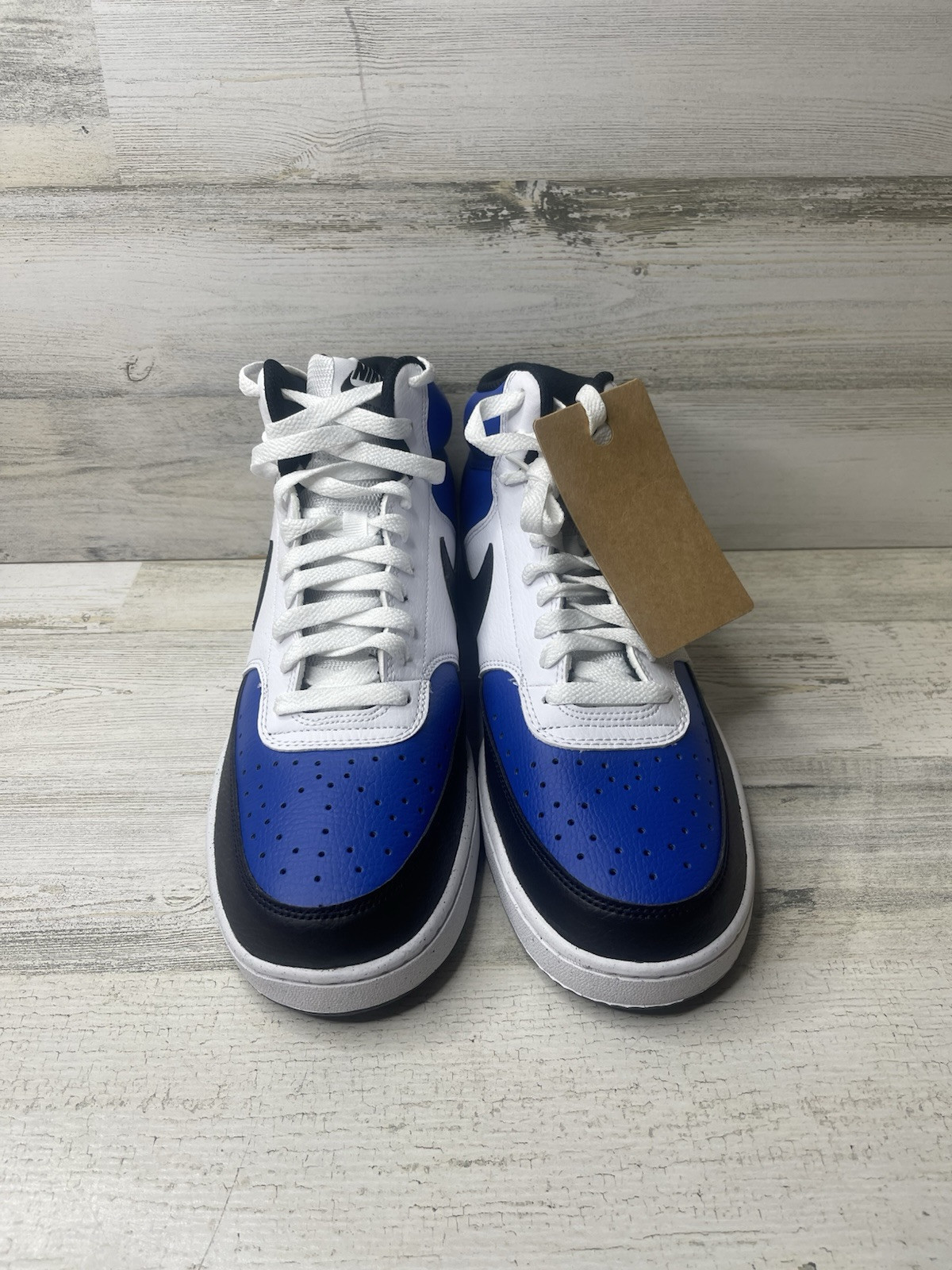 Nike Court Vision Mid NN AF Blue/Black/White Sneakers FQ8740-480 Men’s Size: 11