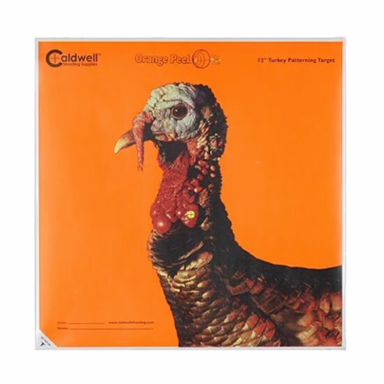 Caldwell Orange Peel 12" Turkey Target w/ Flake Off Material and Strong Adhesive