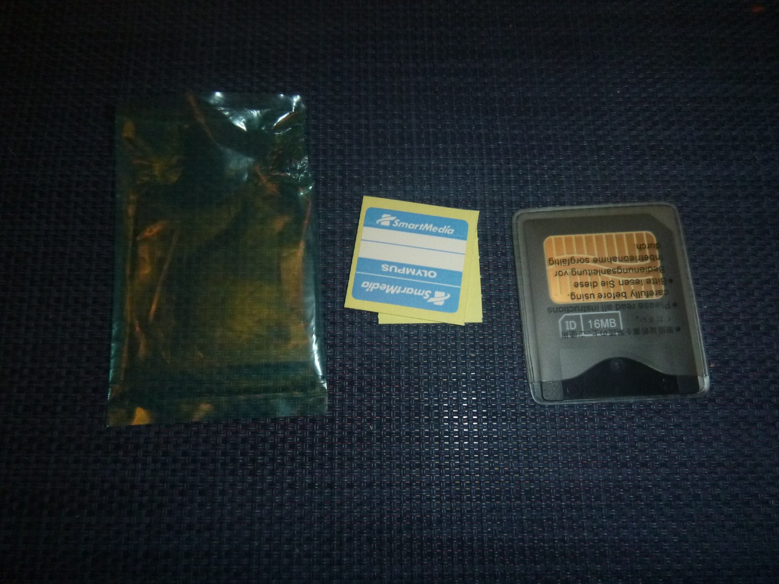 Olympus ID 16MB memory card