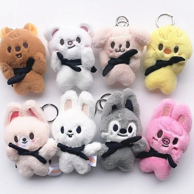 New Stray Kids Plush Keychain SKZOO Pilot Doll Magnet Week Official Same