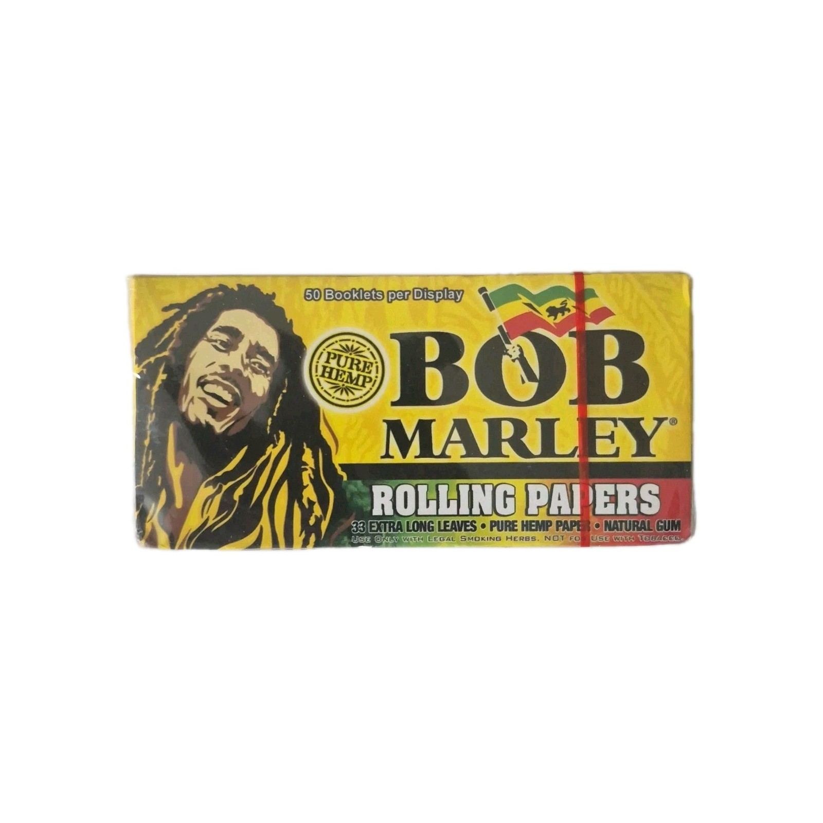 Bob Marley Rolling Papers Booklets Display Pack Rolling Papers 50 Pack
