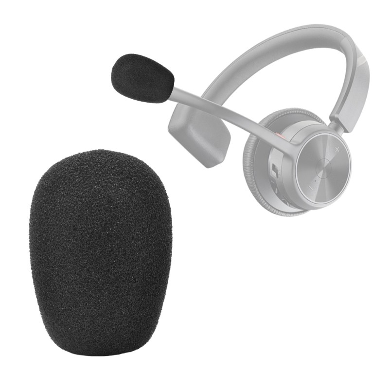 Microphones Covers Foam Windscreen for Poly 4310 UC/4320 UC Clear Sound