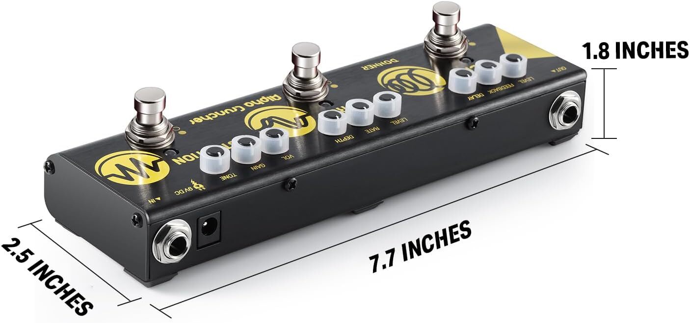 Donner Alpha Cruncher Multi Effects Pedal