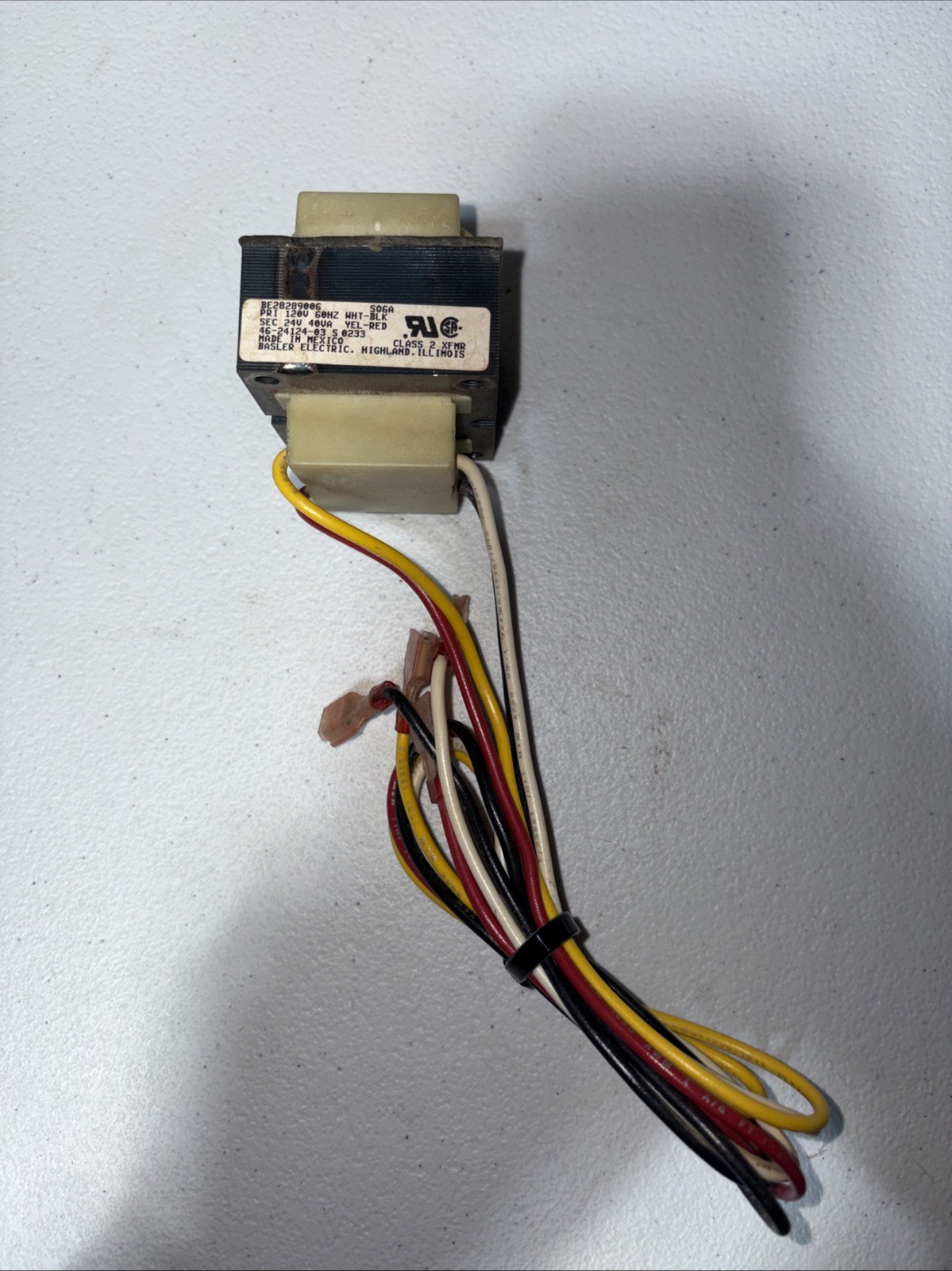 ✅Basler BE28289006 / 46-24124-03 (Primary: 120v, Sec: 24V)