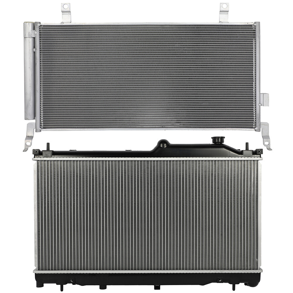 Radiator and AC Condenser Kit For 2014-2018 Subaru Forester Aluminum Replacement