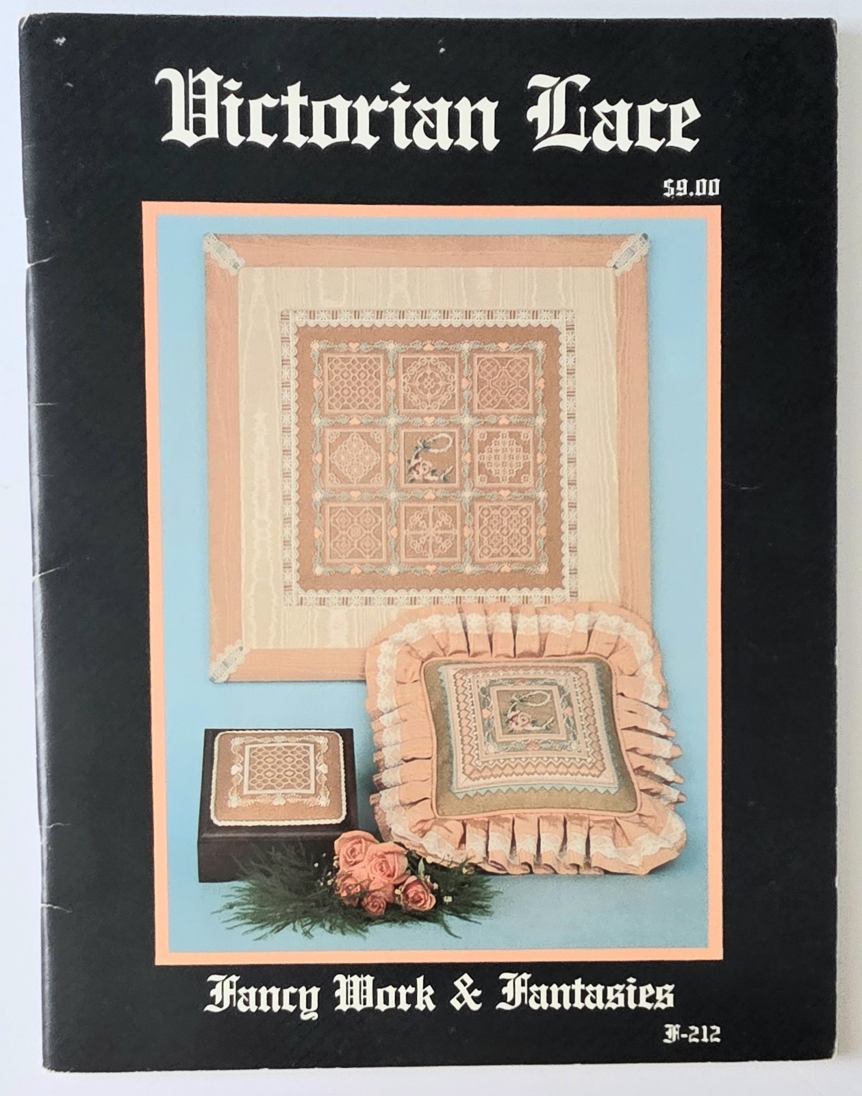 FLEUR DE PARIS VICTORIAN LACE FANCY WORK & FANTASIES NEEDLEWORK PATTERN BOOK NEW